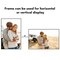 Americanflat Front Loading Picture Frame Set - Set of 3 - Multi Picture Frames - Perfect for Photos and Wall Decor - Shatter Resistant Glass - Hanging Hardware with Snap-Out Easel